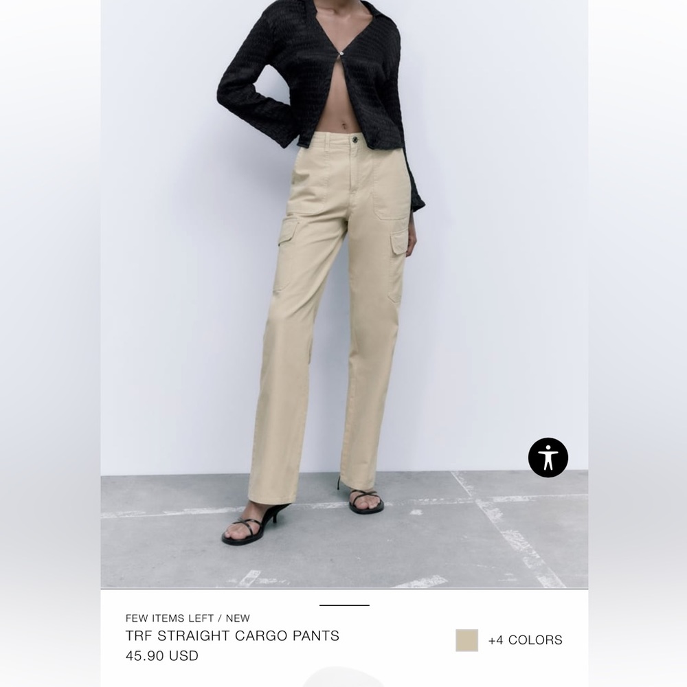 Zara cargo pants new